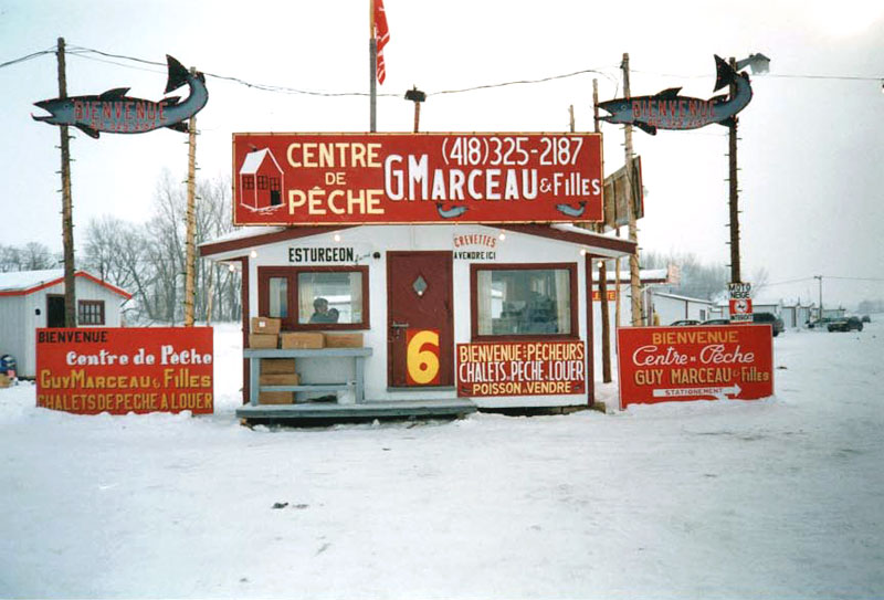 Centre de pêche sur glace Marceau et filles